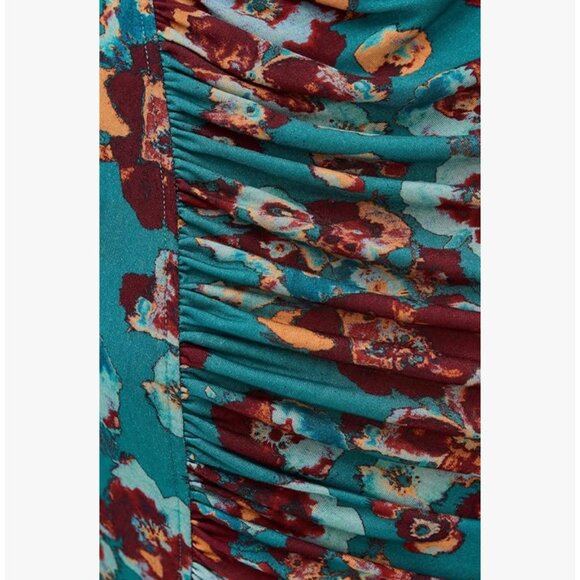 Ulla Johnson Women's Livia Dress, Jade Floral (L) - Picture 4 of 9